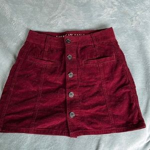 Corduroy skirt